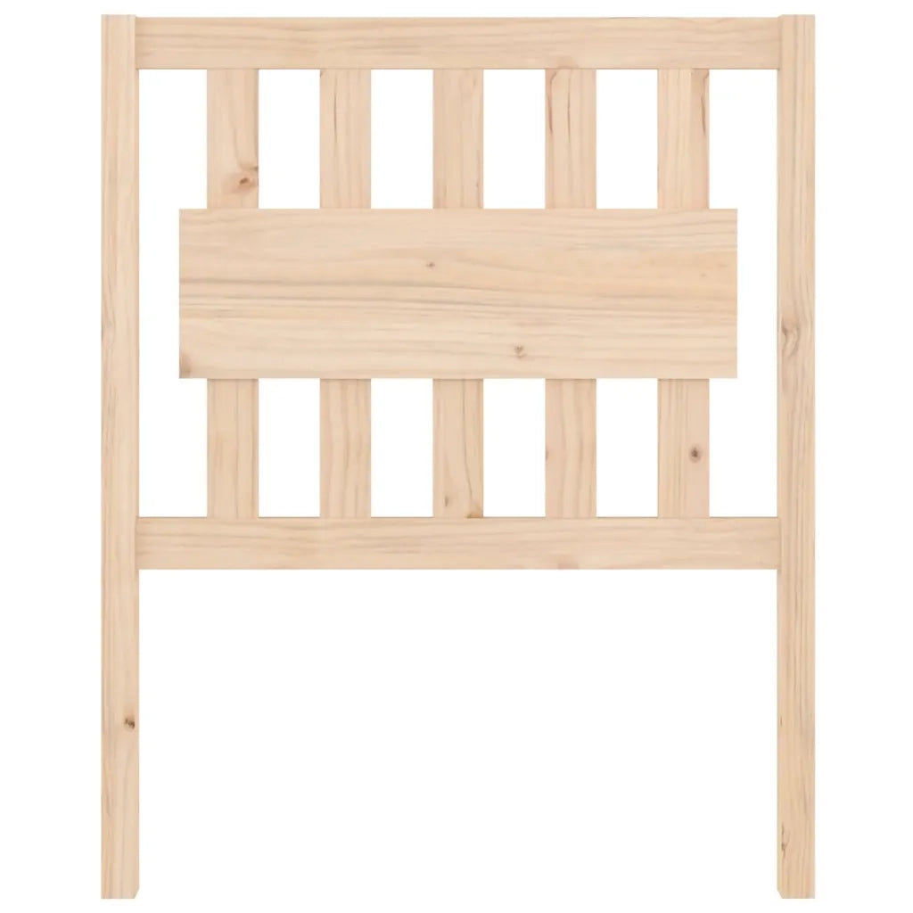 Testiera | Testata per Letto 80,5x4x100 cm in Legno Massello di Pino