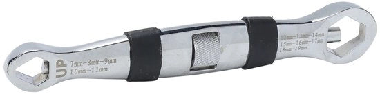 Chiave multifunzione 23-in-1 - Verstilità - Manico corto - Acciaio CrMo - Portata 7-19 mm - Torsione elevata - Chiave appeso