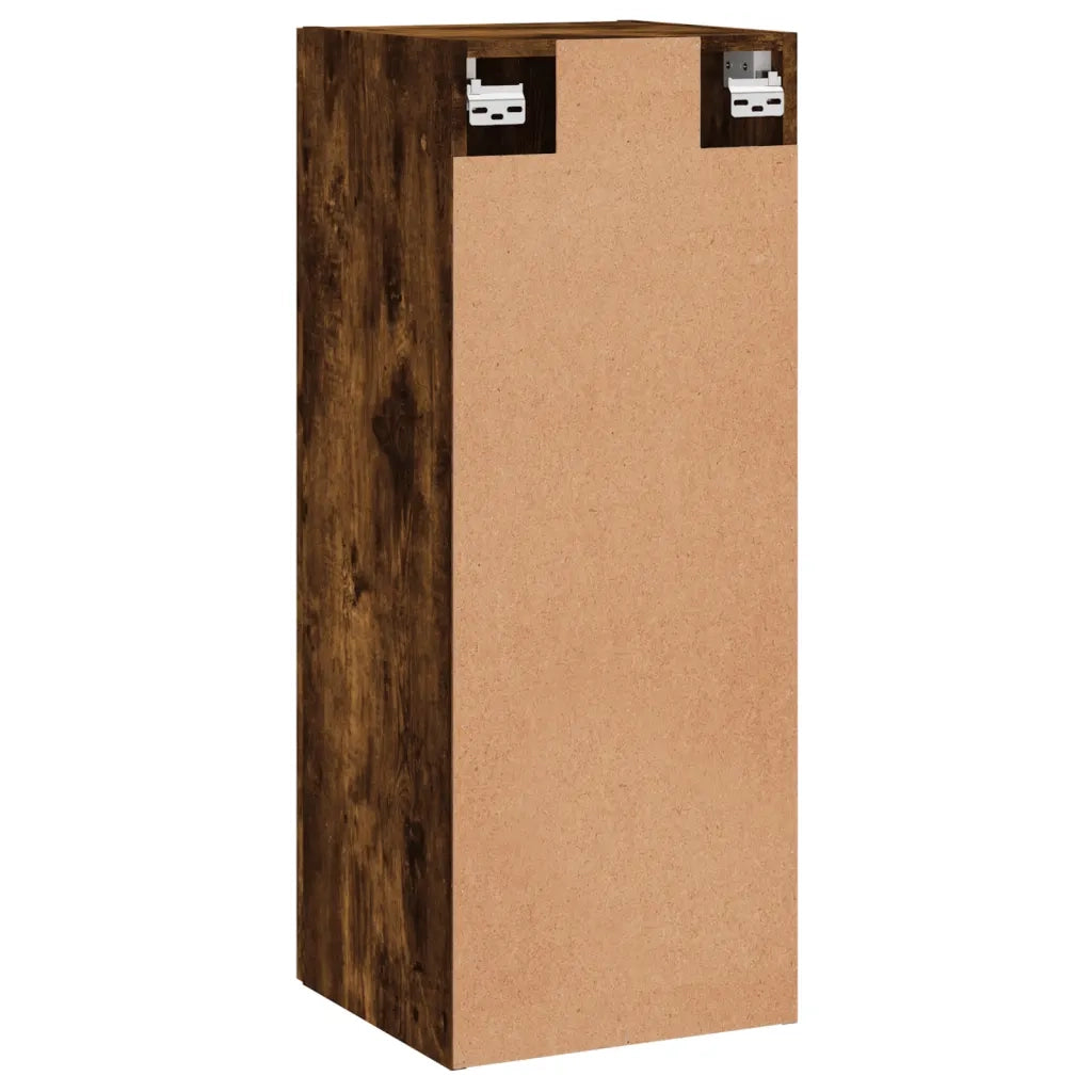Mobile a Parete Rovere Fumo 34,5x34x90 cm 828865