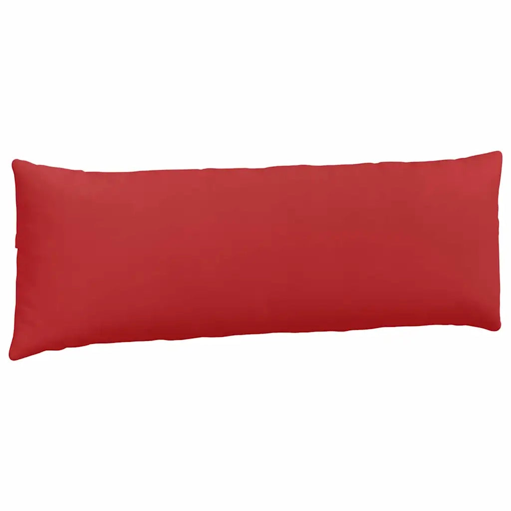 Cuscini da Divano 2 pcs Rosso 120 x 40 cm Tessuto 42013794