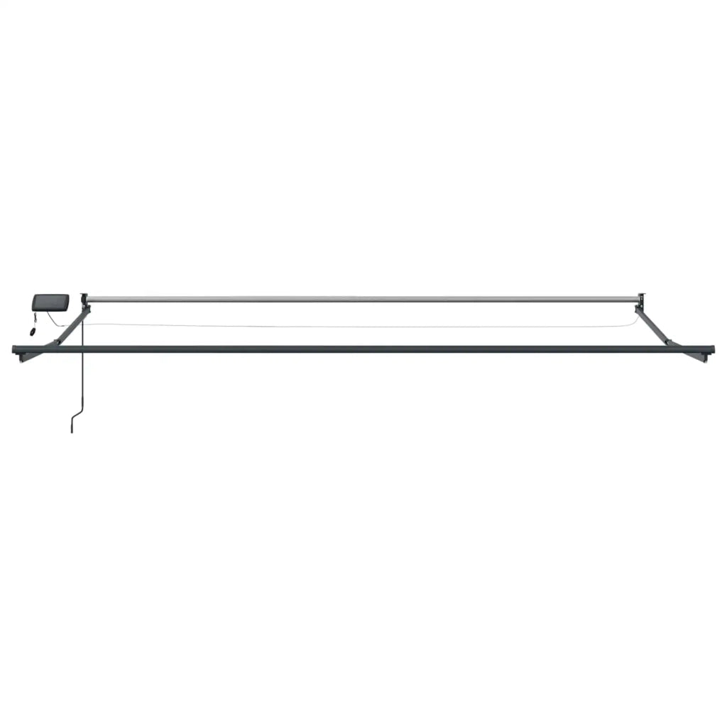 Tenda retrattile manuale con LED 4 × 3 m 3419457