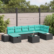 Set di divani 5 pz polyrattan 3360747