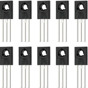 Componente Transistor ONF3 - 10 pezzi - Uso generico - 3-Pin - Power Silicio - Per Audio Radio - 2SD882