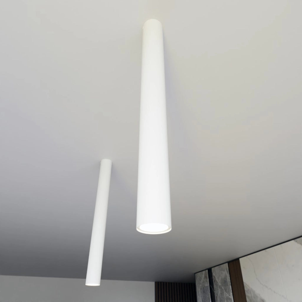 Spot soffitto bianco tondo 60cm 1xGU10 8W TECNO Emibig