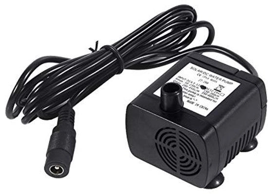 Pompa Doppia Mini - Impermeabile IP68 - Livello di Rumore Basso - 420 l/h di Flusso - 12V - Senza Manutenzione - Pompa Idraulica