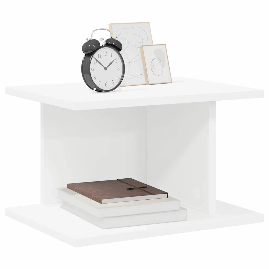 Comodino 2 pcs Bianco 40 x 30 x 25 cm Legno multistrato 891169