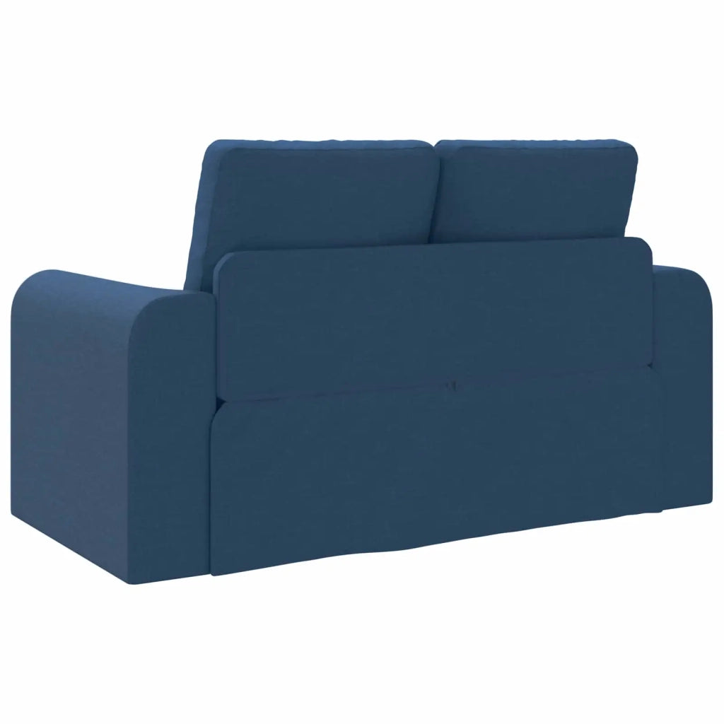 Divano letto | Sof¨¤ letto | Letto singolo 60cm Blu Tessuto