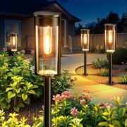 Set di lampade solari per esterno da giardino - 4 pezzi
