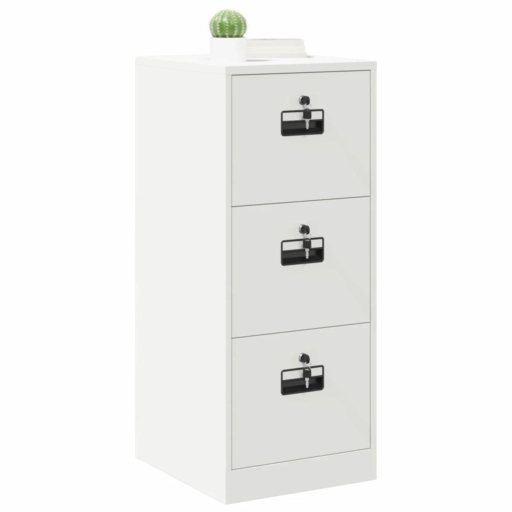 Armadio per File con cassetto Bianco 44 x 50 x 106.5 cm 891603