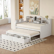Sof?? letto pieghevole - Xylo - 90x190 - Bianco - USB