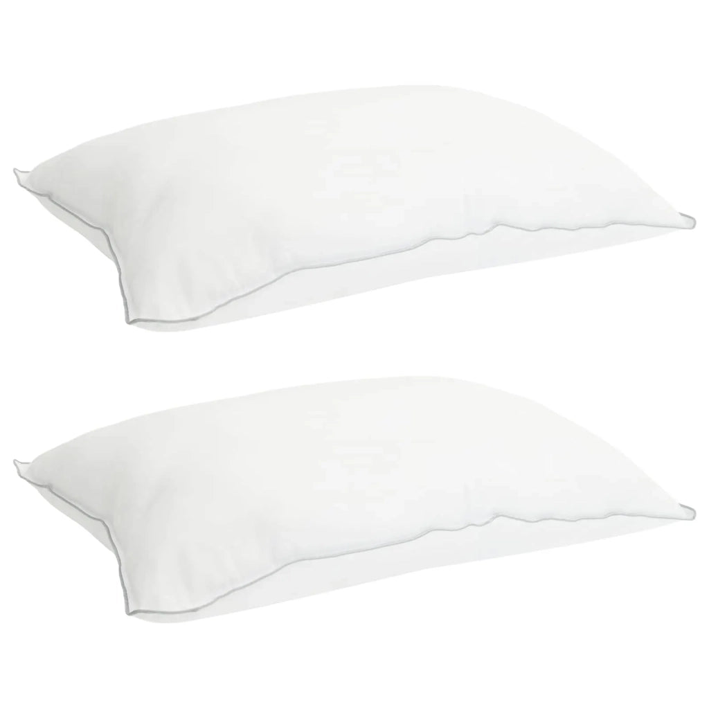 Set di Piumoni con cuscino 2 pcs Bianco Fibra di bambù 3432584