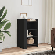 Credenza Nera 45x35x75 cm in Legno Multistrato 848382