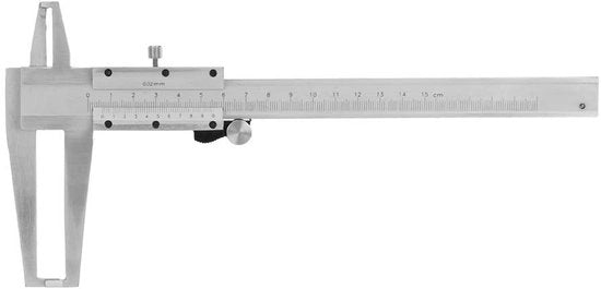 Misure interne a schermo 9-150 mm - Acciaio di carbonio - Precisione di misura 0,02 mm - Micrometro interno - Schermo di misura a gomito - Applicazione industriale - Rilevatore di misure
