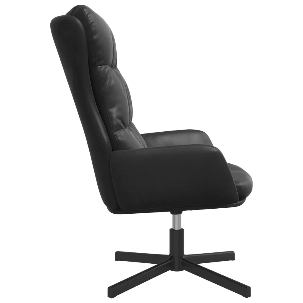 Poltrona Relax Nera in Similpelle 341187