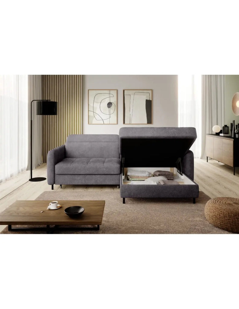 Divano ad angolo collezione GOUMSI colore Grigio