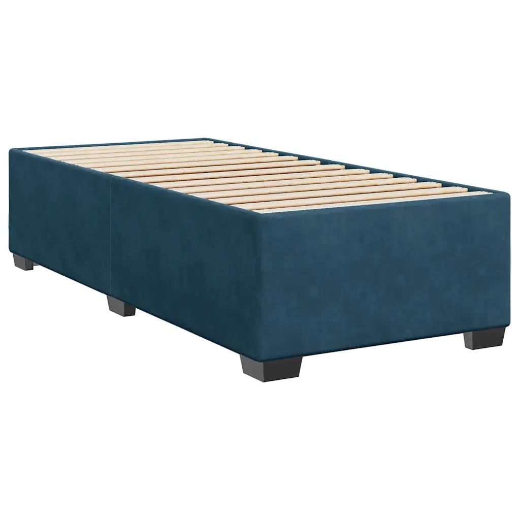 Giroletto Blu 90x190 cm in Velluto