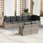 Set Divano da Giardino 8 pcs polyrattan 3346089