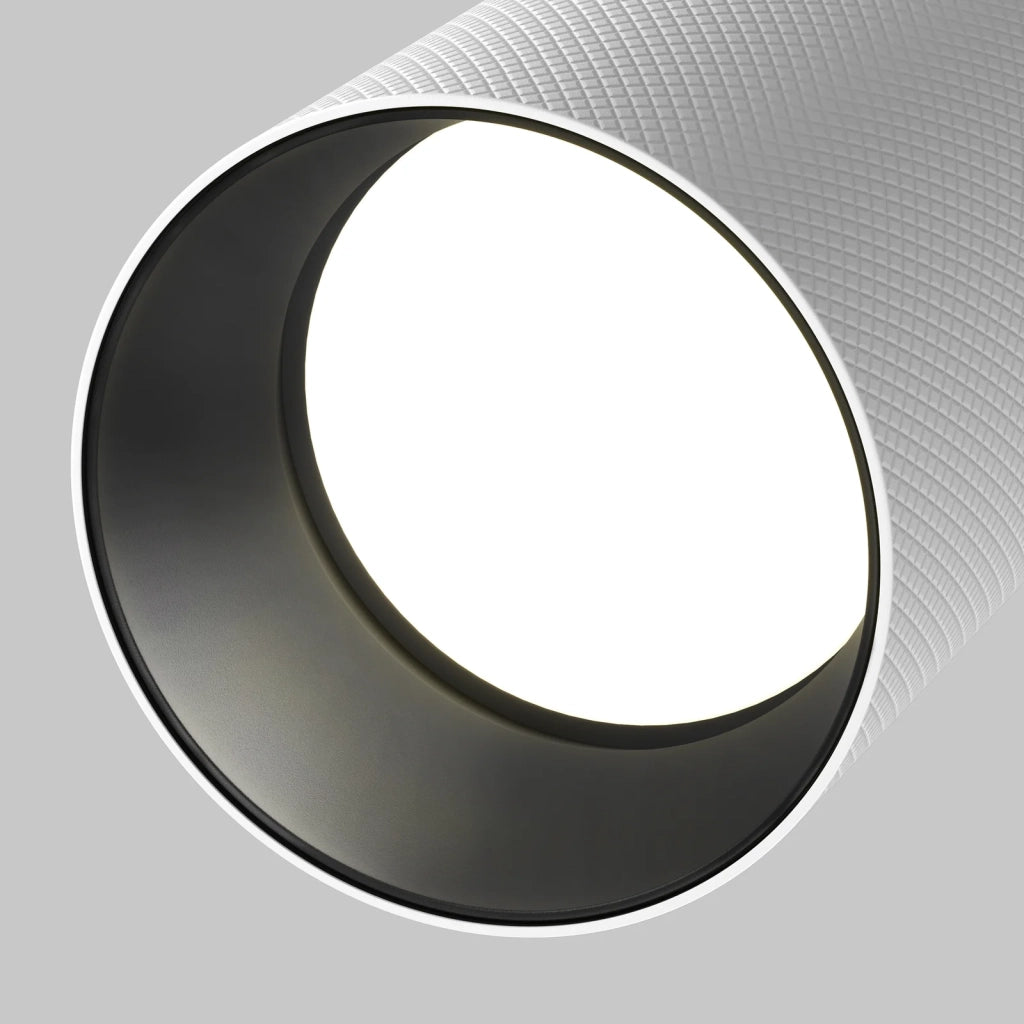 Maytoni Lampada da binario moderna Unity Artisan 1 luce GU10 bianco alluminio