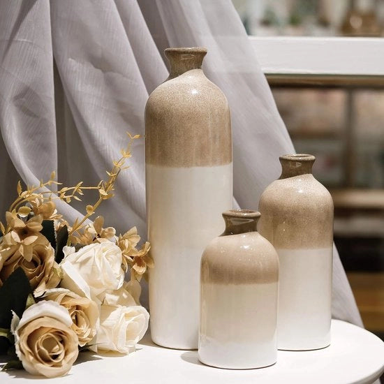 Vaso ceramico per arredamento moderno