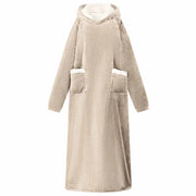 Felpa coperta Beige L Pile e Flanella 42017184
