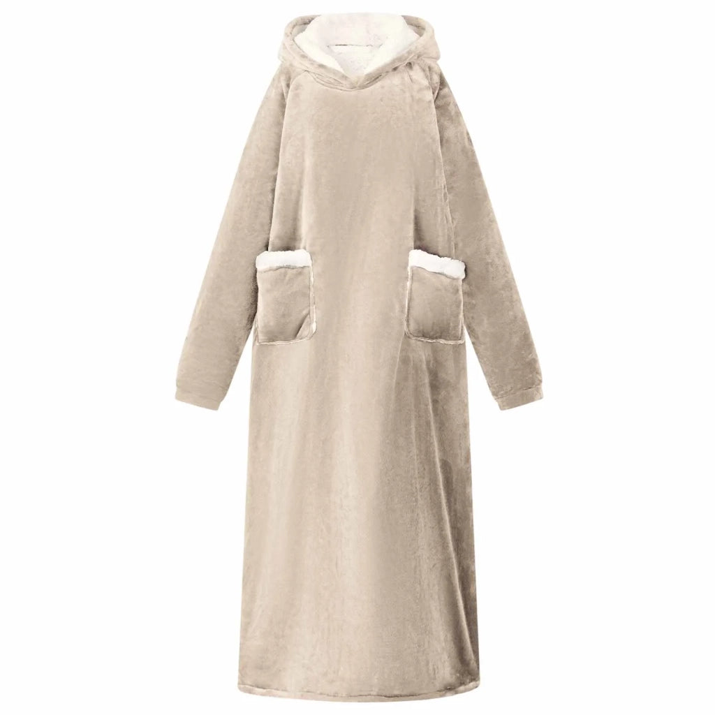 Felpa coperta Beige L Pile e Flanella 42017184