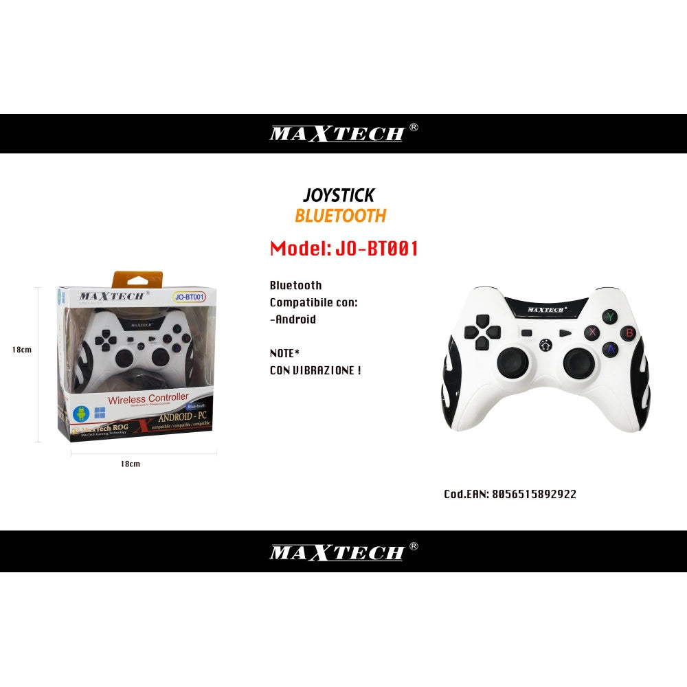Trade Shop - Controller Joystick Bluetooth Compatibile Con Android Gamepad Smartphone Joypad -