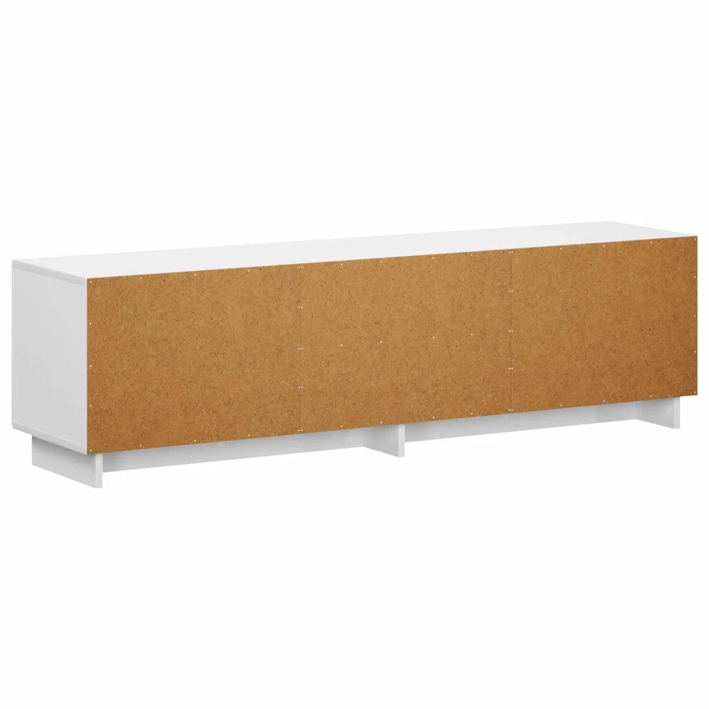 Supporto TV 140 x 34.5 x 40 cm Bianco Lucido 8011490
