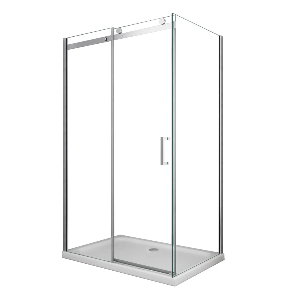 Box Doccia 90x140 CM H190 Trasparente con Easy-Clean mod. Cosmopolitan