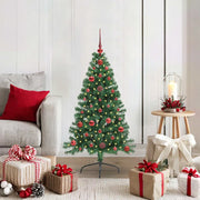 Albero di Natale artificiale con luci integrate Verde 120 cm 3396989