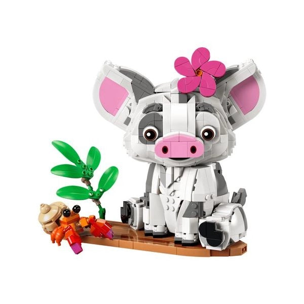 Costruzioni lego 43292 disney princess pua maialino