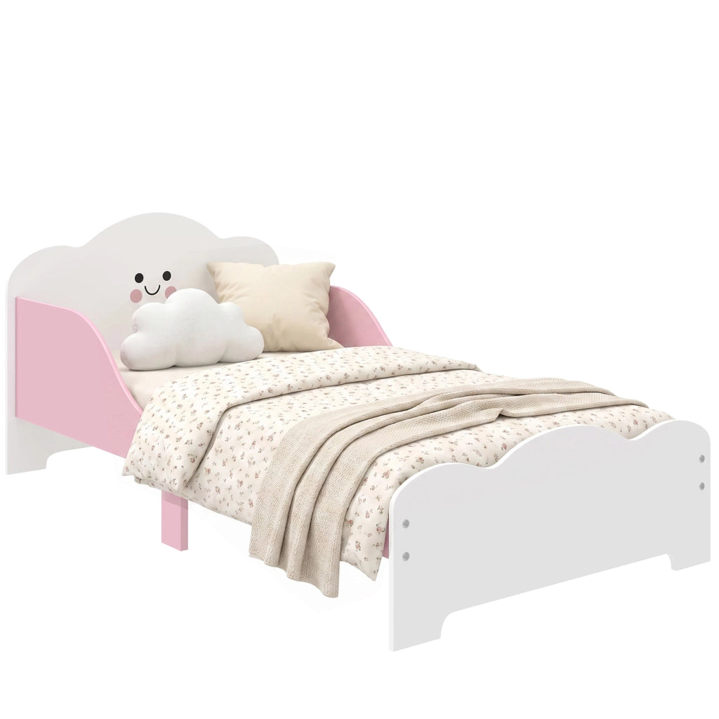 Letto a soppalco per bambini ¨C Xylo ¨C rosa 140x70 cm