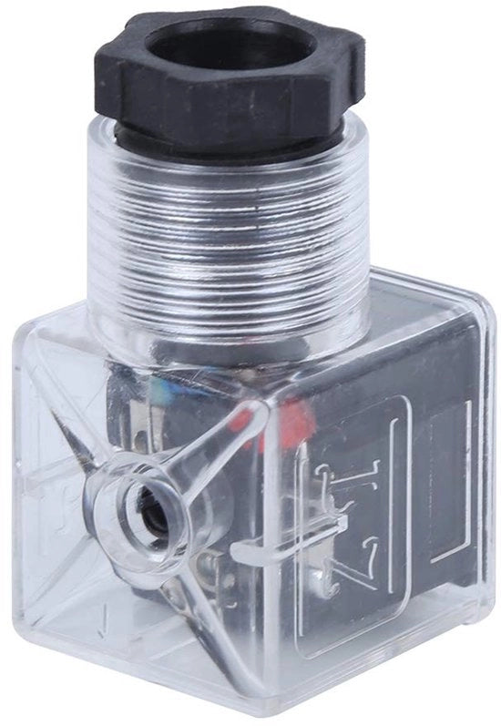 Ventile Magnetici a Pluggo Solenoide Transparenti da 5 Stck - Chiuse Idrauliche Transparenti Tensione Universale Accessori DC 24V - Contenuto in HTML.