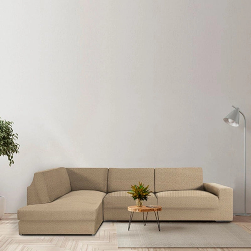 Copridivano Jaz angolare sinistro beige 350-500