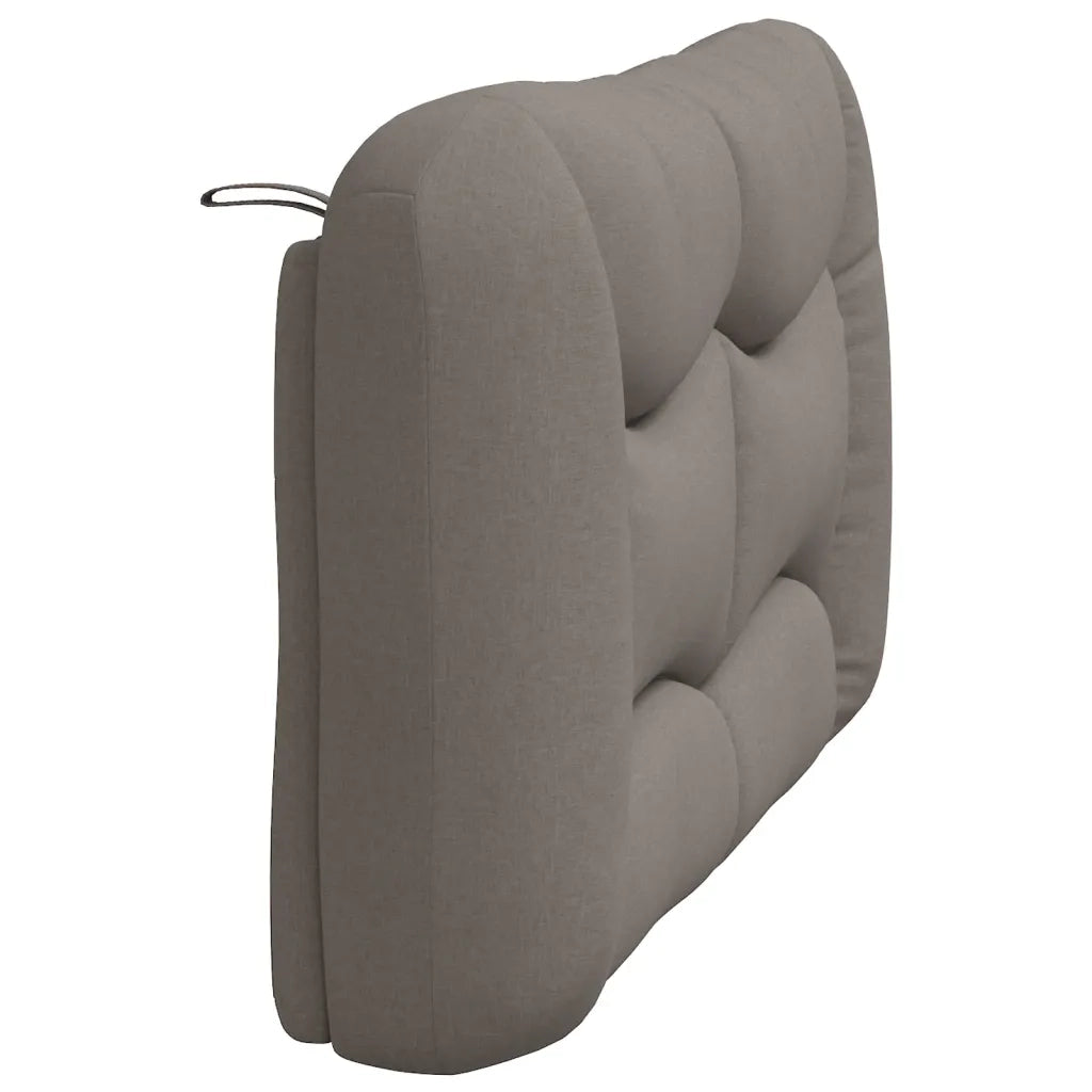 Cuscino Testiera Hvar Tortora 120 cm in Tessuto 374565
