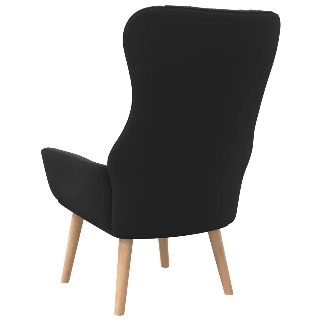 Sedia Relax Nera in Tessuto 341400