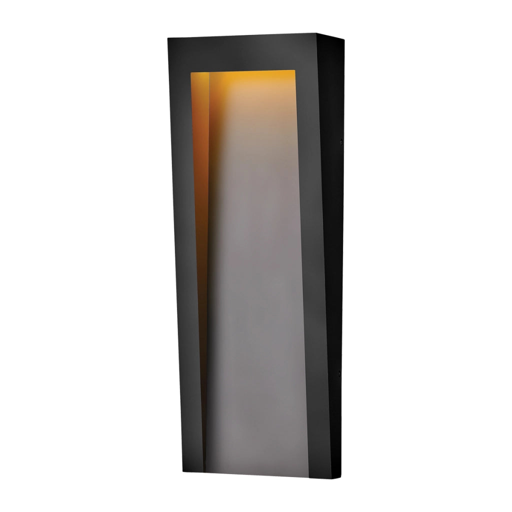 Applique esterna LED 10,5W 3000K nero Hinkley Taper