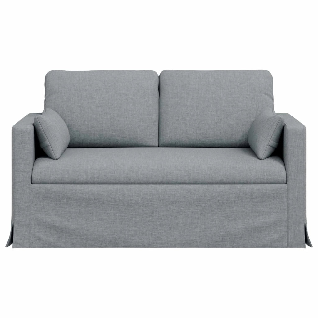 Divano Grigio chiaro 139 x 78 x 80 cm Tessuto 42024355