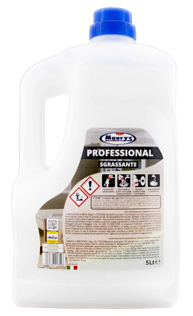 MAURY'S PROFESSIONAL 5LT DETERGENTE SGRASSANTE MARSIGLIA