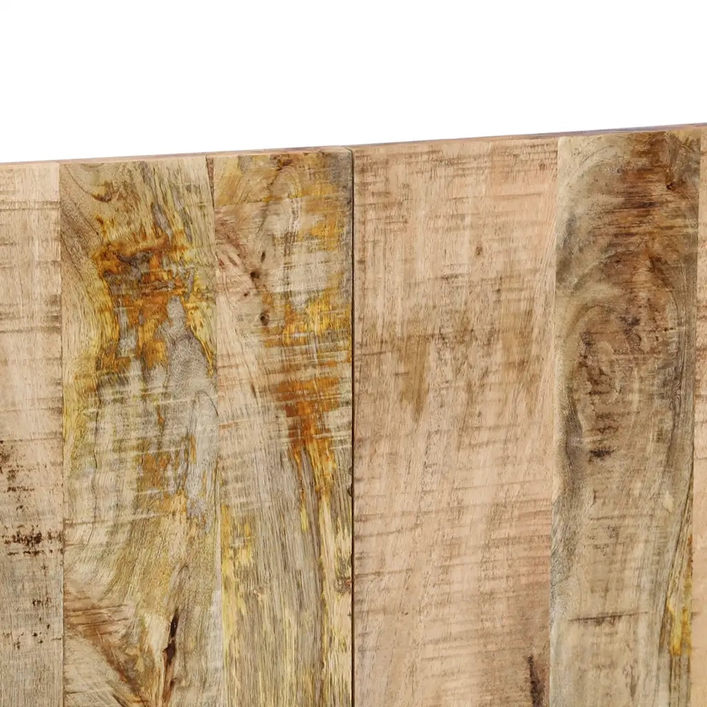 Testiera 180 cm in Legno Massello di Mango Grezzo 4017509