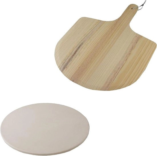 Piatto per Pizza in Pietra - 33 cm - 2-Delizioso