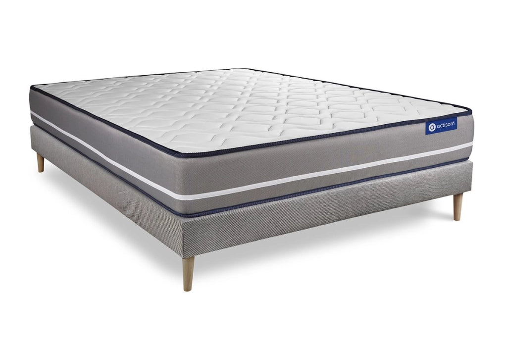 Kit rete e materasso Actimemo pur 120x190cm - Spessore : 20cm- memory foam - rigido
