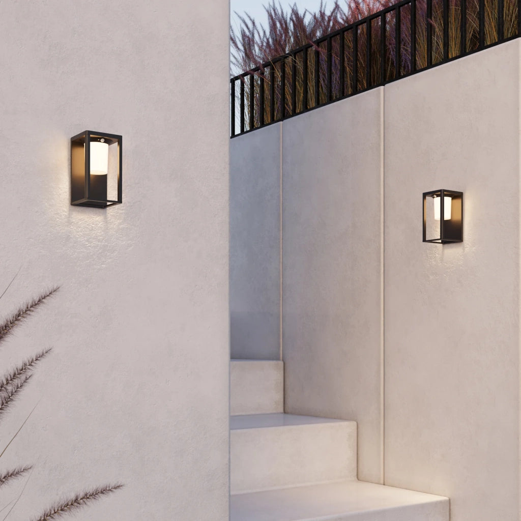 Maytoni Lampada da Parete moderna Shatter 1 luce LED integrato IP54 grafite alluminio
