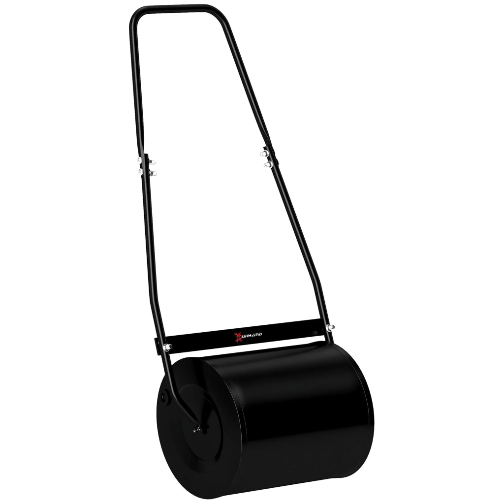 Rullo compressore per prato giardino ¨C Xylo ¨C acciaio nero 47x32x105 cm