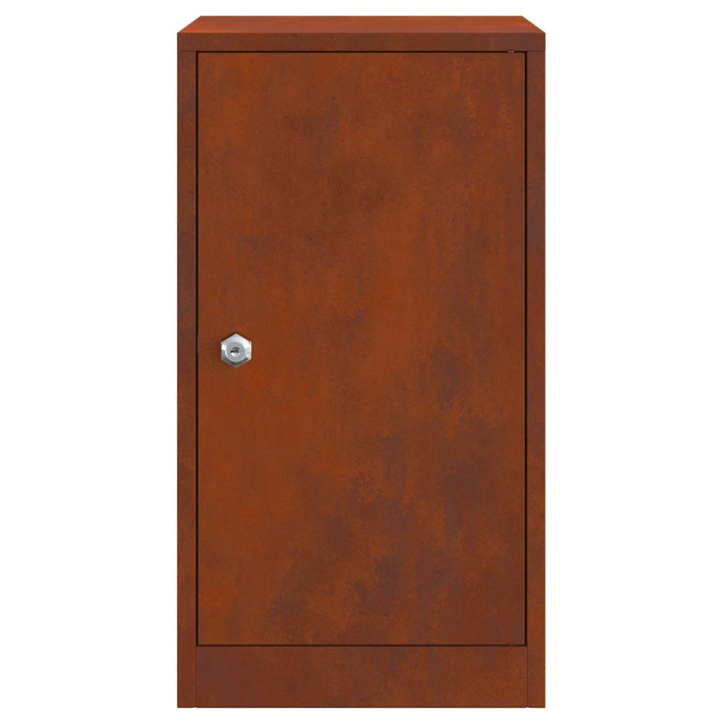 cassetta postalepastkastei con porta Ruggine 30 x 20 x 55 cm 874953