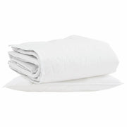 Piumone | Duvet Invernale con cuscino 2 pz Bianco Piuma d'anatra