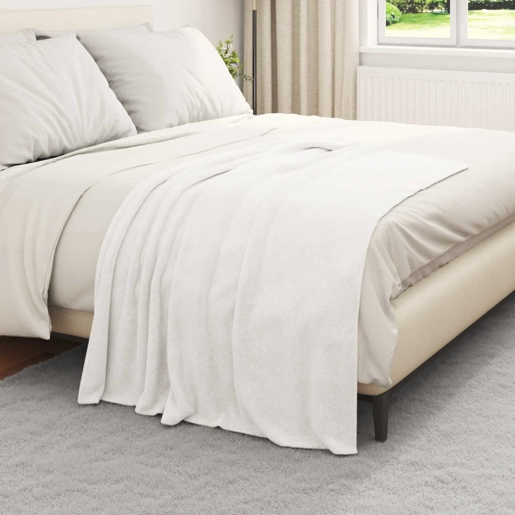 Coperta Bianco 130 x 150 cm Panno 42016781
