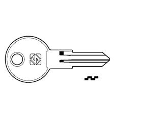 CHIAVI PER CILINDRI EVERGOOD 5 SPINE PICCOLE ED4- - ED4 DX - 5 pezzi SILCA