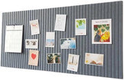 Pannello da appendere - Tavolo decorativo in velluto - 1 pezzo - Grigio - Velluto - 60 x 40 cm