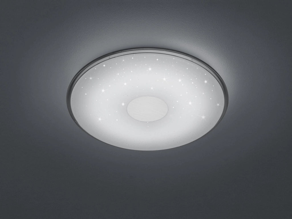 Plafoniera Trio Shogun LED 21,5W CCT 42,5cm bianca
