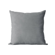 Cuscino quadrato velluto grigio 45x45 cm - DUNE